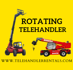 rotating telehandler telescopic rental equipment or sale